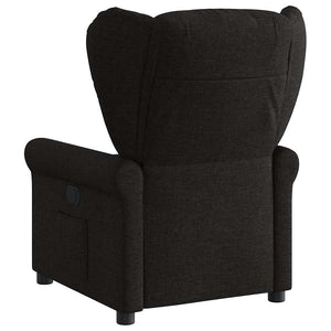 Fauteuil inclinable Noir Tissu