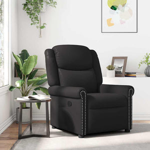 Fauteuil inclinable Marron brillant Similicuir