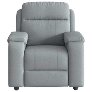 Fauteuil inclinable Gris clair Tissu