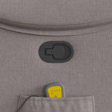 Fauteuil de massage inclinable Taupe Tissu