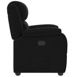 Fauteuil inclinable Noir Tissu