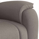 Fauteuil de massage inclinable Taupe Tissu