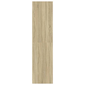 Garde-robe chêne sonoma 30x50x200 cm bois d'ingénierie