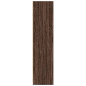 Garde-robe chêne marron 30x50x200 cm bois d'ingénierie