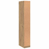 Garde-robe chêne artisanal 30x50x200 cm bois d'ingénierie