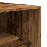 Garde-robe vieux bois 80x50x200 cm bois d'ingénierie