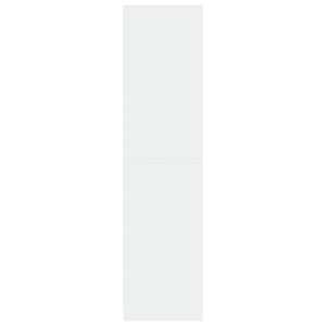 Garde-robe Blanc 30x50x200 cm Bois d'ingénierie