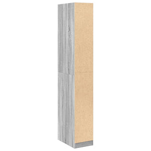 Garde-robe sonoma gris 30x50x200 cm bois d'ingénierie