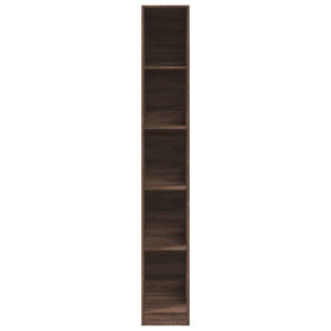 Garde-robe chêne marron 30x50x200 cm bois d'ingénierie