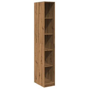 Garde-robe chêne artisanal 30x50x200 cm bois d'ingénierie