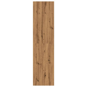 Garde-robe chêne artisanal 30x50x200 cm bois d'ingénierie