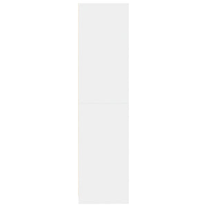Garde-robe Blanc 50x50x200 cm Bois d'ingénierie