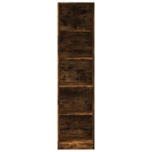Garde-robe chêne fumé 50x50x200 cm bois d'ingénierie