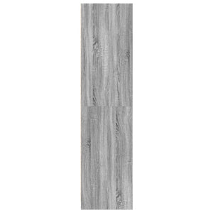 Garde-robe gris sonoma 50x50x200 cm bois d'ingénierie