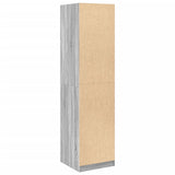 Garde-robe gris sonoma 50x50x200 cm bois d'ingénierie