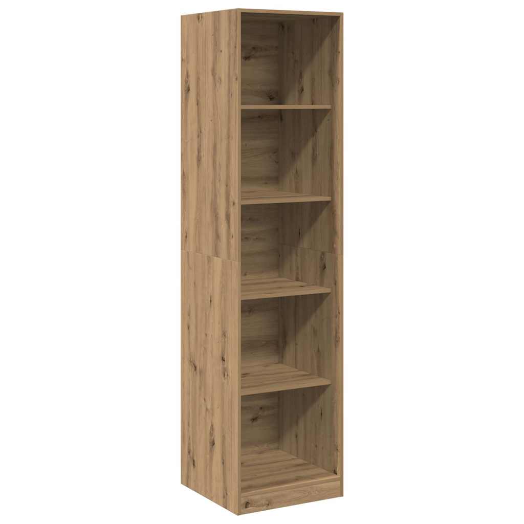 Garde-robe chêne artisanal 50x50x200 cm bois d'ingénierie