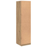 Garde-robe chêne artisanal 50x50x200 cm bois d'ingénierie