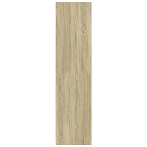 Garde-robe chêne sonoma 80x50x200 cm bois d'ingénierie