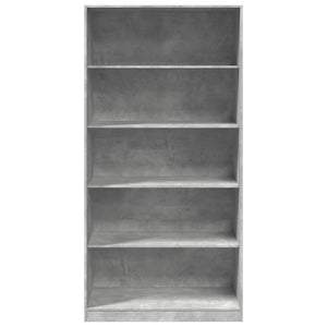 Garde-robe Gris béton 100x50x200 cm Aggloméré