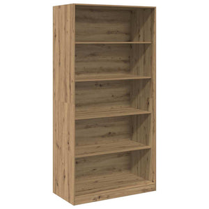 Garde-robe chêne artisanal 100x50x200 cm bois d'ingénierie