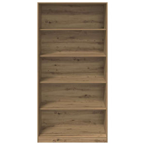 Garde-robe chêne artisanal 100x50x200 cm bois d'ingénierie