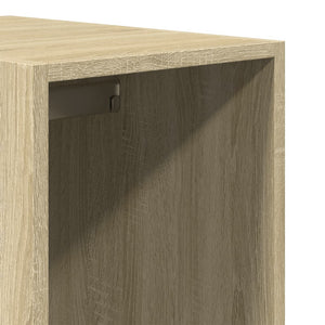 Garde-robe chêne sonoma 30x50x200 cm bois d'ingénierie