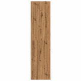 Garde-robe chêne artisanal 80x50x200 cm bois d'ingénierie