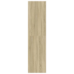 Garde-robe chêne sonoma 80x50x200 cm bois d'ingénierie