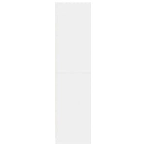 Garde-robe Blanc 30x50x200 cm Bois d'ingénierie