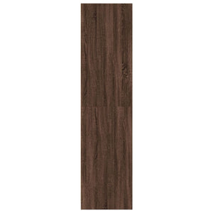 Garde-robe chêne marron 30x50x200 cm bois d'ingénierie