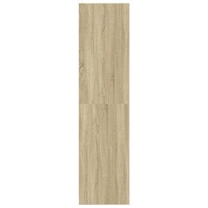 Garde-robe chêne sonoma 80x50x200 cm bois d'ingénierie