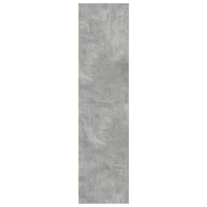 Garde-robe Gris béton 100x50x200 cm Aggloméré