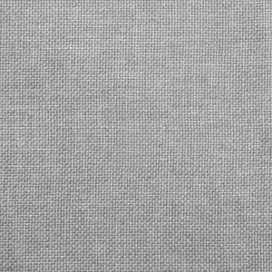 Chaise de relaxation avec repose-pieds gris nuage tissu
