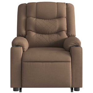 Fauteuil inclinable Marron Tissu
