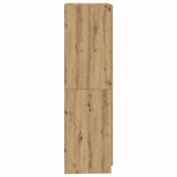 Armoire en chêne artisanal 90 x 52 x 200 cm bois d'ingénierie