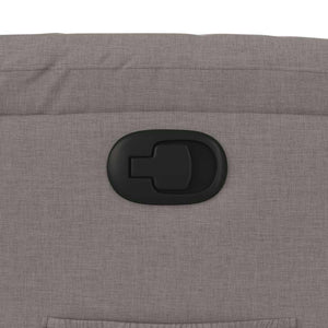 Fauteuil inclinable Taupe Tissu