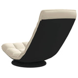 Chaise de sol pivotante en lin 70x51x79 cm