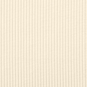 Canapé causeuse crème 109 cm tissu velours côtelé