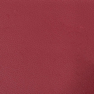 Canapé causeuse rouge bordeaux 110 cm similicuir