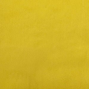 Canapé deux places Jaune 111 cm Velours