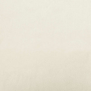 Canapé causeuse crème 109 cm velours