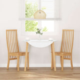 Chaises à manger 2 pcs bois massif caoutchouc