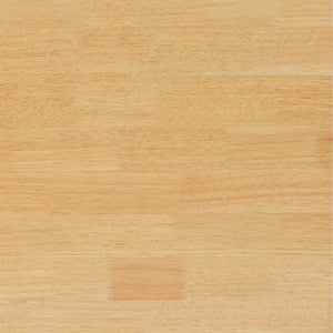 Tabourets de bar avec coussins 2pcs naturel bois massif d'hévéa