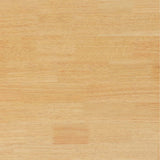Tabourets de bar avec coussins 2pcs naturel bois massif d'hévéa