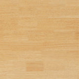 Tabourets de bar avec coussins 2pcs naturel bois massif d'hévéa