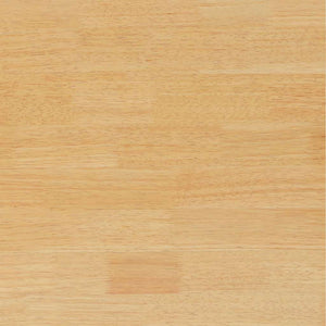 Tabourets de bar 2 pcs naturel bois massif d'hévéa