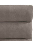 Chaises à manger lot de 2 gris similicuir