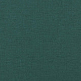 Chaises à manger lot de 6 vert foncé tissu