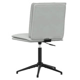 Chaises à manger lot de 6 gris clair velours