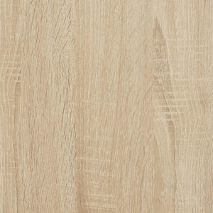 Armoire avec 2 tiroirs chêne sonoma 60x31x40 cm bois ingénierie